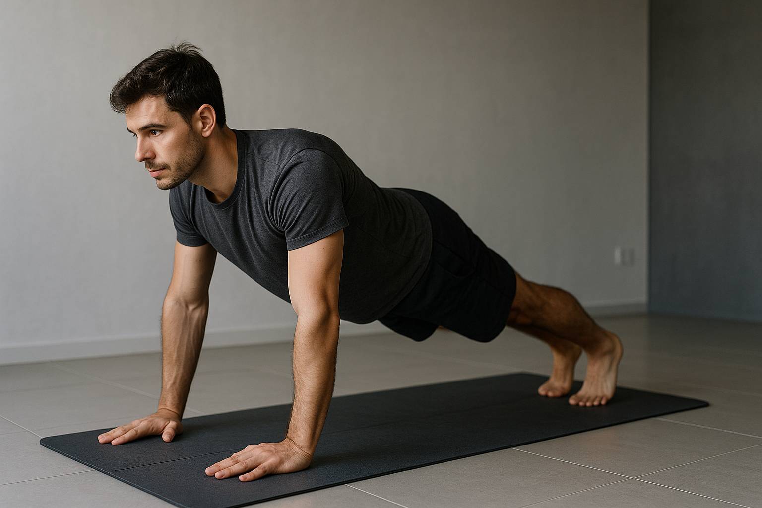 Esterillas antideslizantes para entrenar HIIT en suelos de cerámica