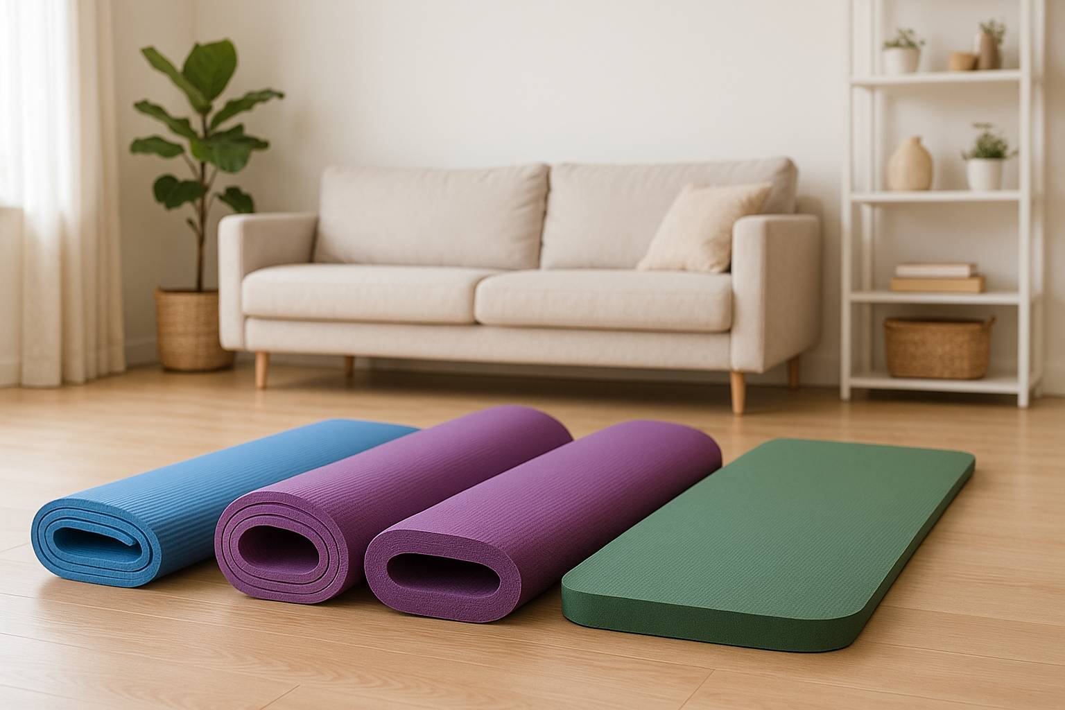 Mejores colchonetas gruesas para pilates en casa