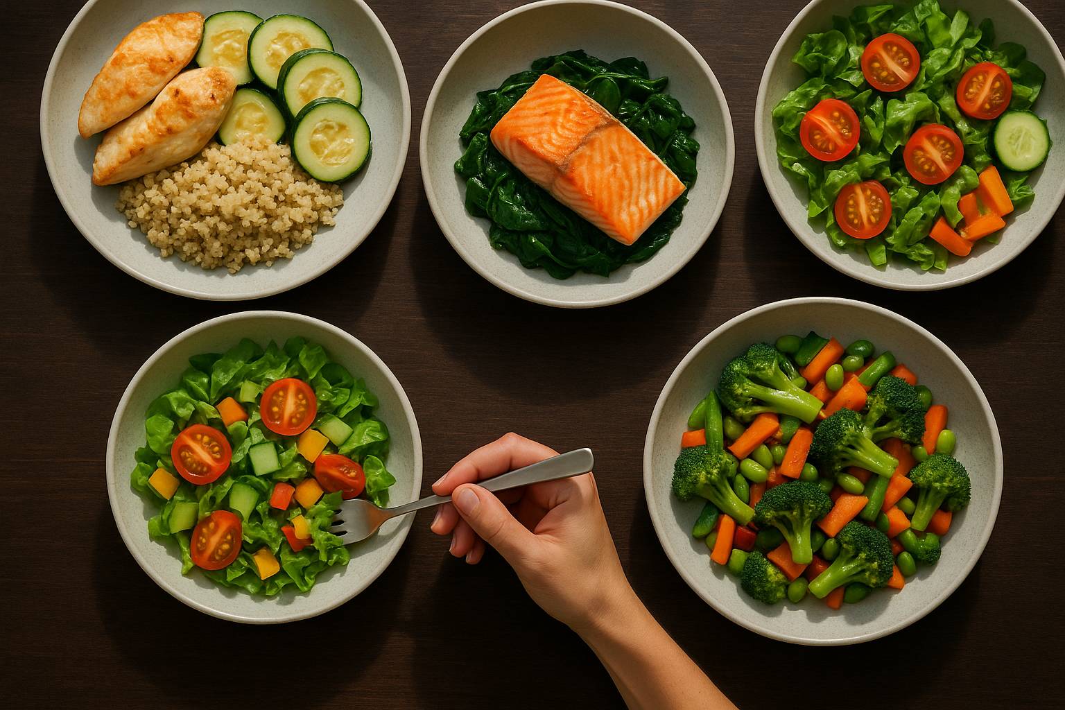 Recetas de cenas de menos de 400 calorías para definir