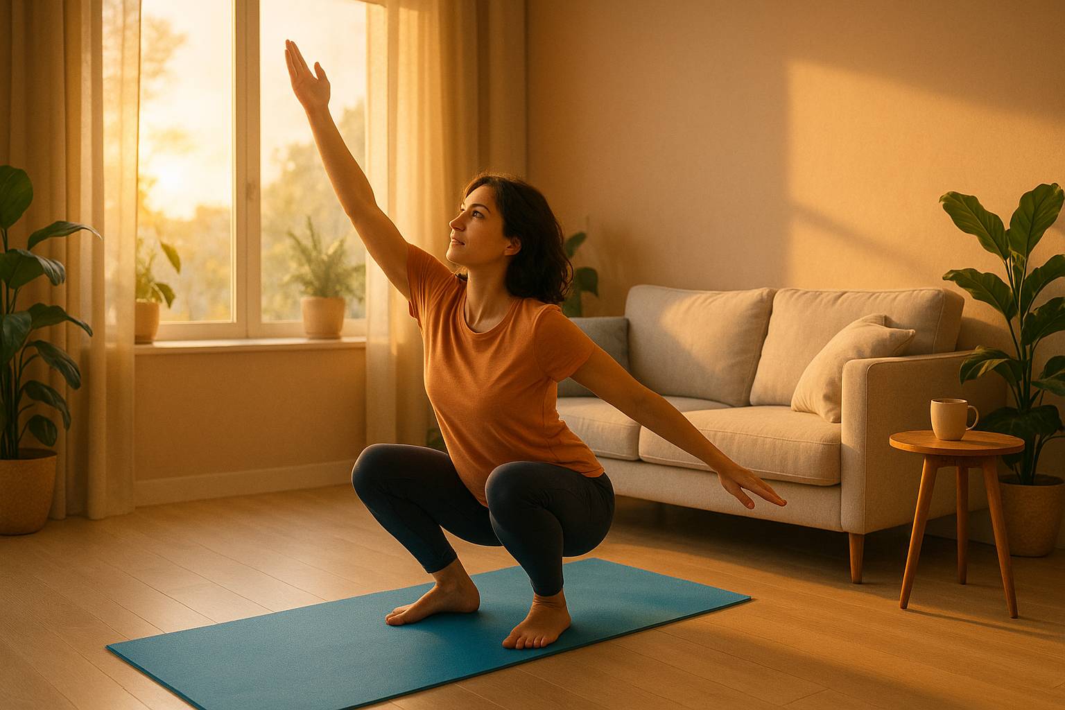 Rutina matinal de 5 minutos para activar todo el cuerpo