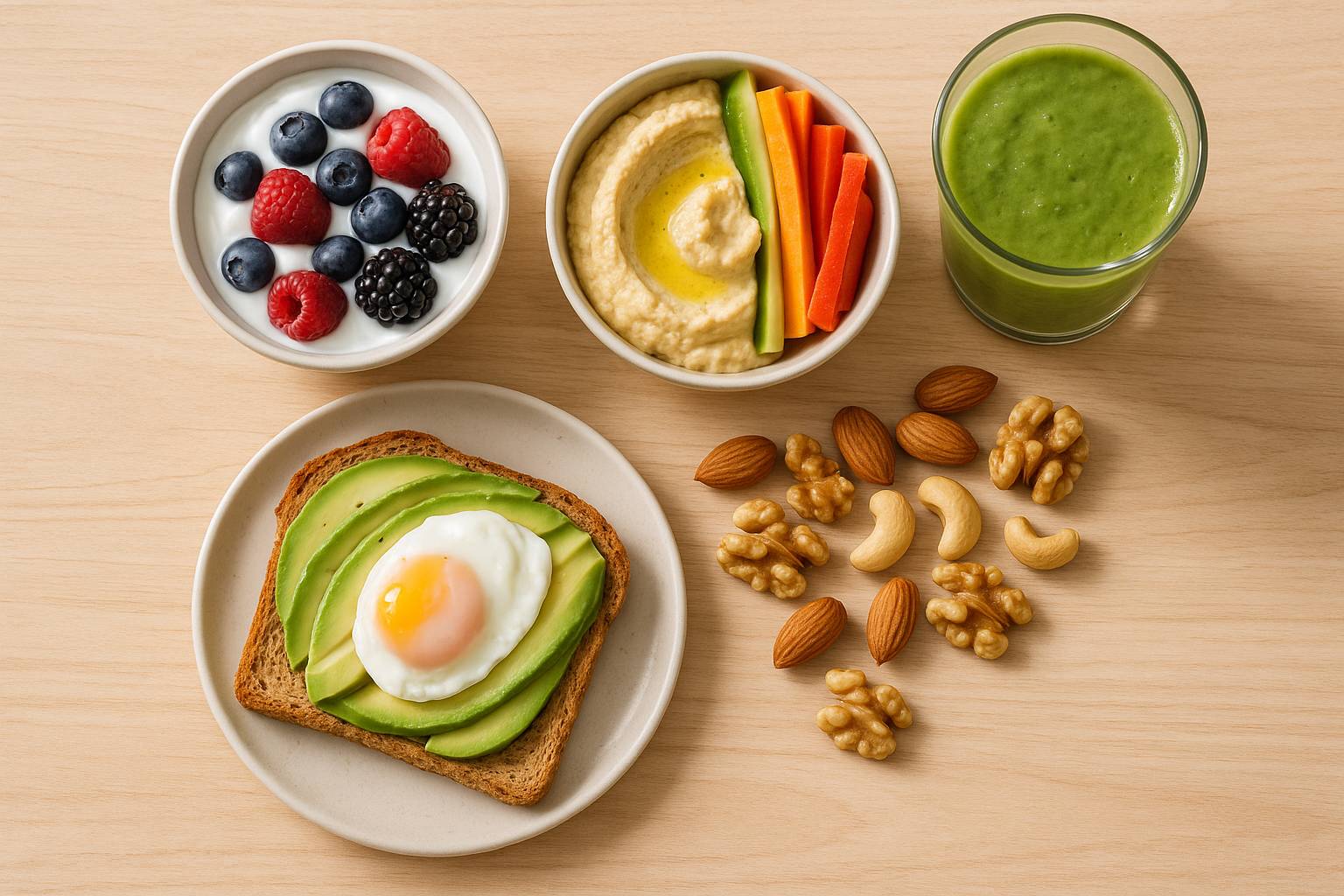 Snacks naturales para evitar antojos después de entrenar