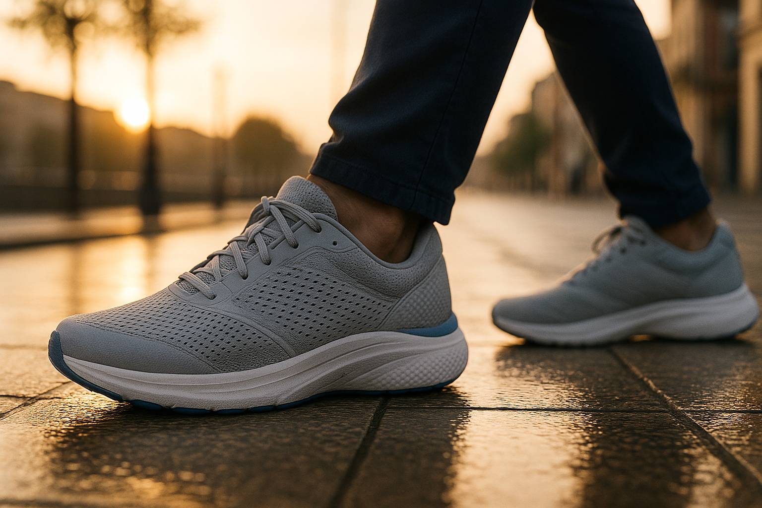 Zapatillas para caminar 10.000 pasos diarios sin molestias